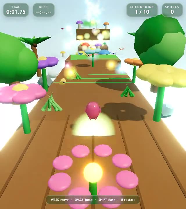 Qwen 3.8 Max on Jelly Jungle — 3D jungle run