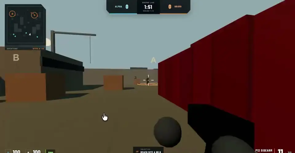 GPT-5.6 Sol on Counter-Strike 2 — clone it in the browser